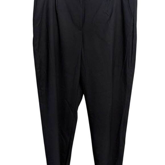 Jones New York Pants - Jones New York Womens Navy Stretch Runway Slim Pants 20W Polyester Blend Career